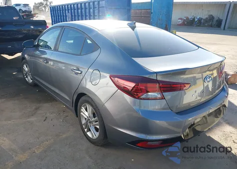 2019 Hyundai Elantra Sel из США, поврежденный, VIN KMHD84LF1KU817924